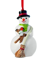 Villeroy & Boch Nostalgic Snowman Ornaments, Set of 3