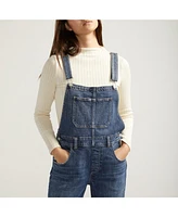 Silver Jeans Co. Women's Baggy Straight Leg Overall