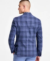 Bar Iii Men's Slim-Fit Plaid Sport Coat, Created for Macy's