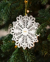 Villeroy & Boch Christmas Classics Snowflake Ornament