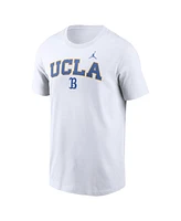 Jordan Men's White Ucla Bruins Blitz 2-Hit T-Shirt