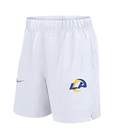 Nike Men's White Los Angeles Rams Blitz Victory Performance Shorts