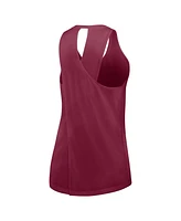 Nike Women's Garnet Florida State Seminoles Primetime Open Back Tank Top