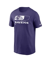 Nike Men's Purple Baltimore Ravens Air Essential T-Shirt