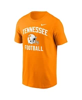 Nike Men's Tennessee Orange Volunteers Campus Football Helmet T-Shirt