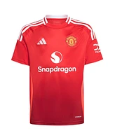 Big Boys and Girls adidas Red Manchester United / Home Replica Jersey