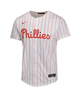 Nike Big Boys and Girls Trea Turner White Philadelphia Phillies Home Game Player Jersey