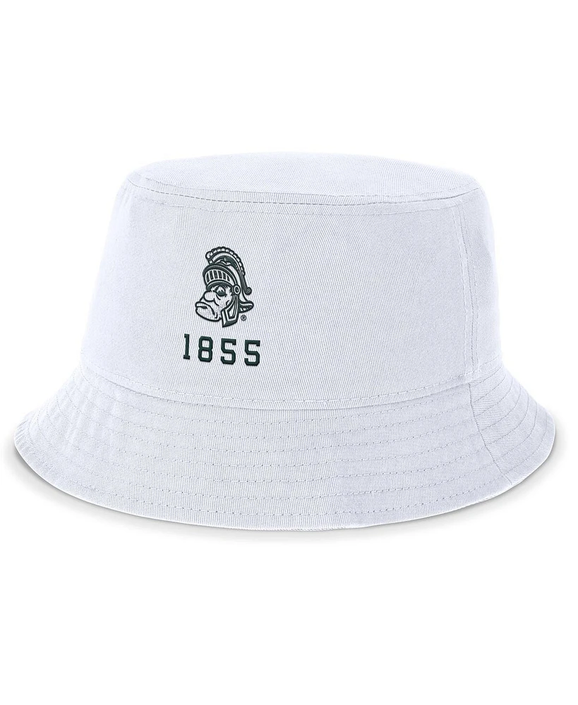 Nike Men's White Michigan State Spartans Legacy Apex Bucket Hat