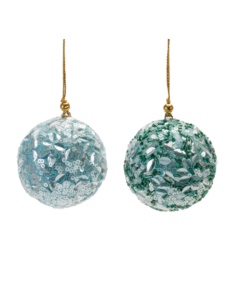 Slickblue Ball Ornaments Set of