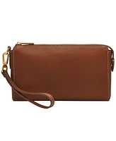 Fossil Wristlet Leather Wallet