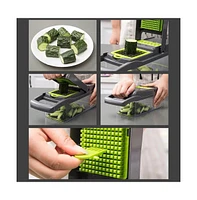 Cowin Vegetable Chopper Multifunctional 8 Blades Grater Slicer