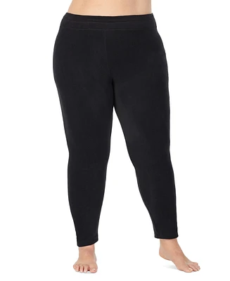 Cuddl Duds Plus Fleecewear Stretch Leggings