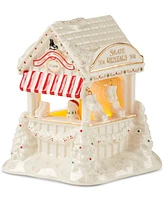 New For 2024! Lenox Mistletoe Village Skate Rink Lit Figurine, Created for Macy's