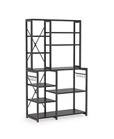 Tribesigns Kitchen Baker's Rack, 5-Tier+6-Tier Utility Storage Shelf Table with 10 S