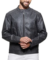 Guess Men's Fitted Bomber Jacket