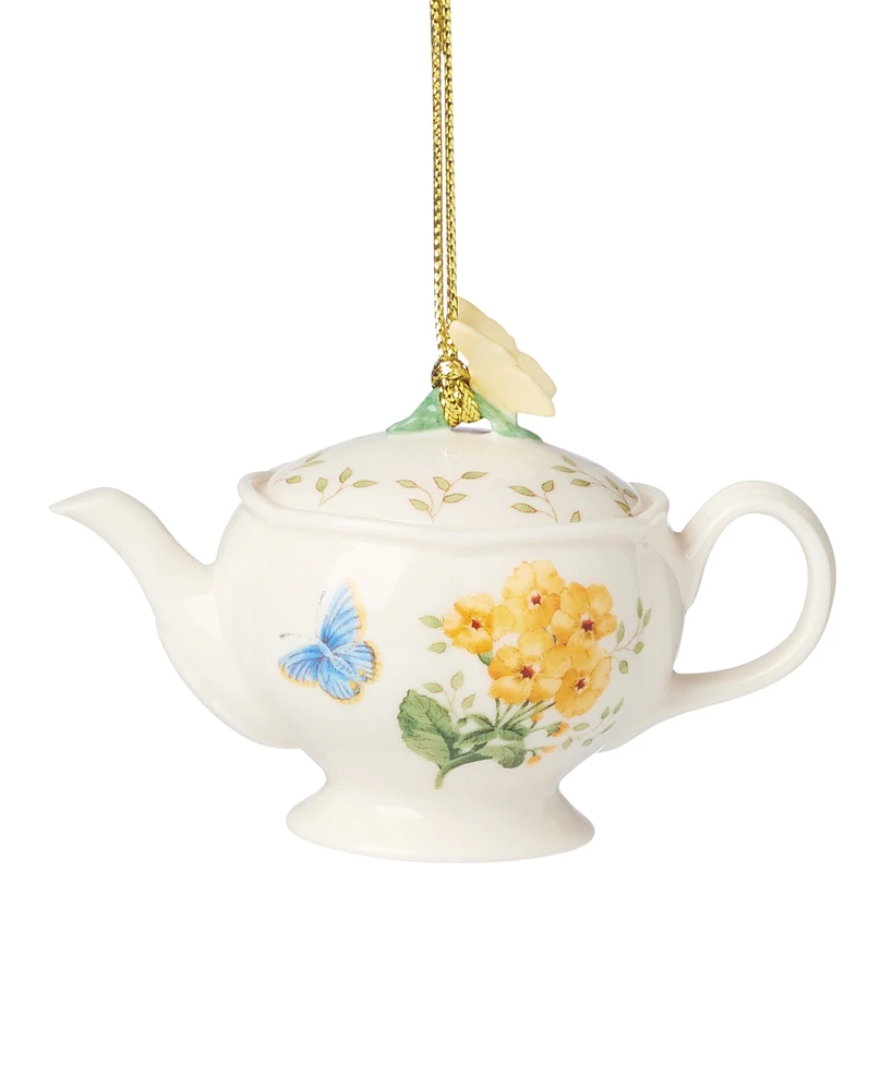 Lenox Butterfly Meadow Teapot Ornament