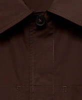 Mango Men's Cotton Pockets Detail Overshirt