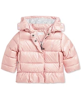 Polo Ralph Lauren Baby Metallic Peplum Bomber Coat