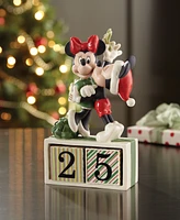 Lenox Minnie & Mickey Countdown to Christmas Figurines