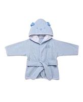 Little Me Baby Boys Or Girls Cotton Hooded Bath Robe