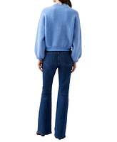 French Connection Women's Melissa Knit Bomber Jacket