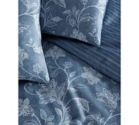 Charter Club Azure Jacobean 2-Pc. Comforter Set, Twin, Exclusively at Macy's