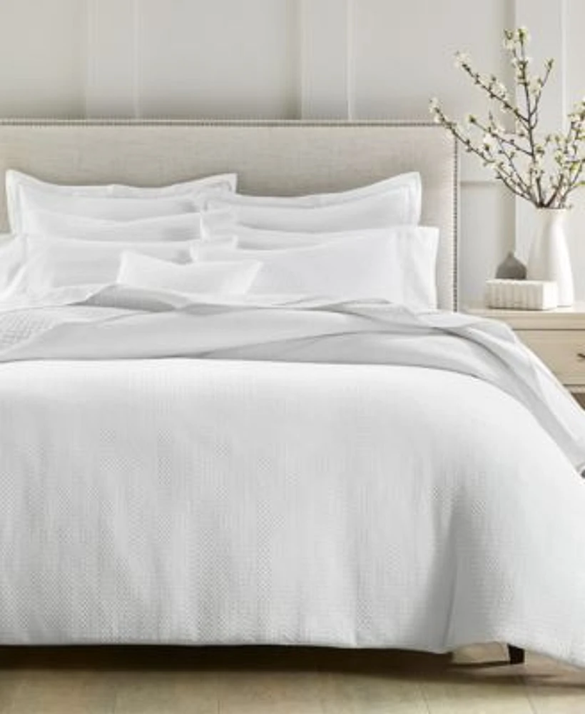 Charter Club Waffle Stripe Comforter Set Exclusively At Macys