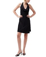 French Connection Women's Ennis Satin Halter Dress