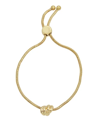 Steve Madden Gold Knot Slider Bracelet