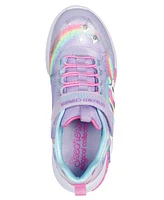 Skechers Little Girls S-Lights: Unicorn Dreams Stay-Put Closure Light-Up Casual Sneakers from Finish Line