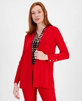 Anne Klein Petite Open-Front Cardigan Sweater