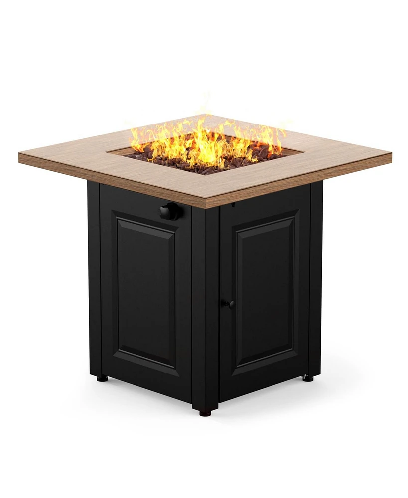 Simplie Fun Fire Pit Table for Outdoors