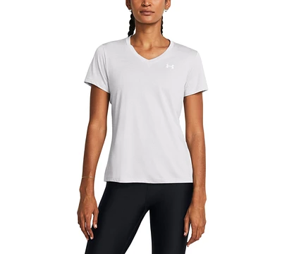 Under Armour Women's Twist Tech V-Neck Short-Sleeve Top