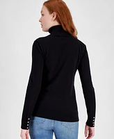 Tommy Hilfiger Women's Crest Stella Turtleneck Sweater