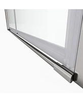 Streamdale Furniture 1 3/8" Adjustable Universal Pivot Shower Door with 1/4" Tempered Glass