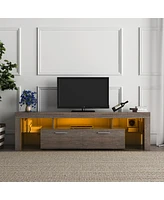 Streamdale Furniture 20 Minutes Simple Modern Tv Cabinet Floor Cabinet Floor Tv Wall Cabinet