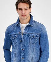 Michael Kors Men's Denim Trucker Jacket