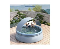 Streamdale Furniture 142" Inflatable Family Swimming Pool (1200 Gallons)