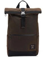 Barbour Men's Field Wax Fold-Over Backpack