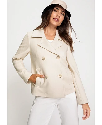 Olsen Women's Caban Jacket