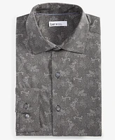 Bar Iii Men's Slim-Fit Rain Floral Dress Shirt, Created for Macy's