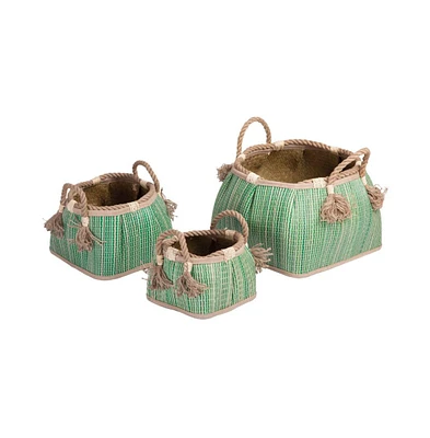 Kaplan Early Learning Sense of Place Woven Baskets - Set of 3