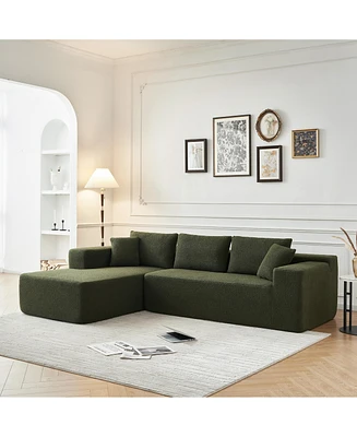 Simplie Fun Cozy and Chic Modern Sectional Sofa with Versatile Seating