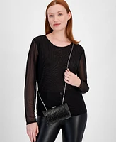 I.n.c. International Concepts Ranndi Microstone Mini Clutch Crossbody, Created for Macy's