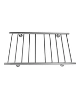 Electric Towel Warmer, 10-Bar, Aluminum, Chrome