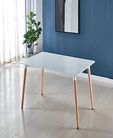 Streamdale Furniture 75x75x115cm Multipurpose Table: Dining, Office, Coffee