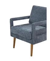 Streamdale Furniture Mid-Century Chenille Armchair for Comfort and Style