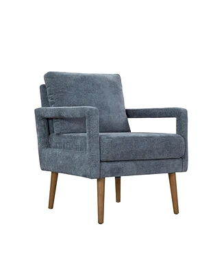 Streamdale Furniture Mid-Century Chenille Armchair for Comfort and Style