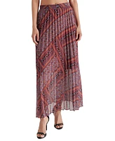 Steve Madden Women's Coppola Pleated Maxi Skirt