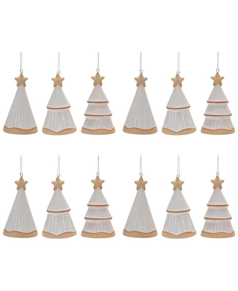 Slickblue Set of 12 Tree Ornaments for Festive Holiday Decorating